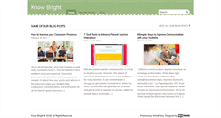 Desktop Screenshot of knowbright.com
